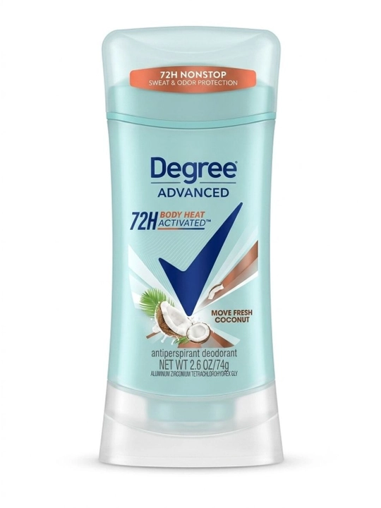 DEGREE ADVANCED / CLINICAL dezodorant-antiperspirant, 72 soat himoya