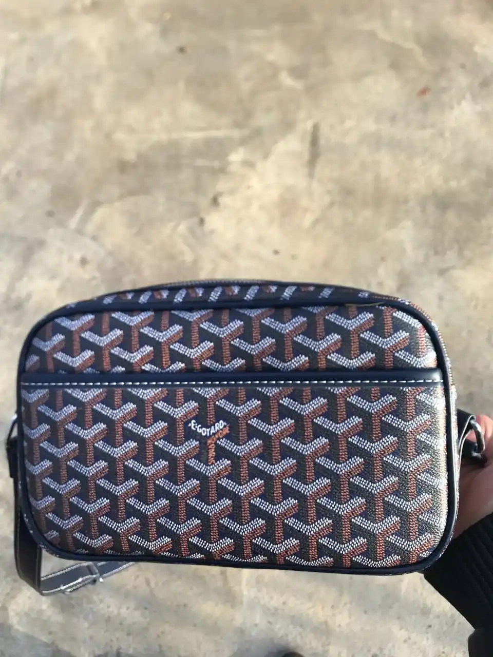 Барсетка для мужчин, из эко-кожи, через плечо GOYARD
