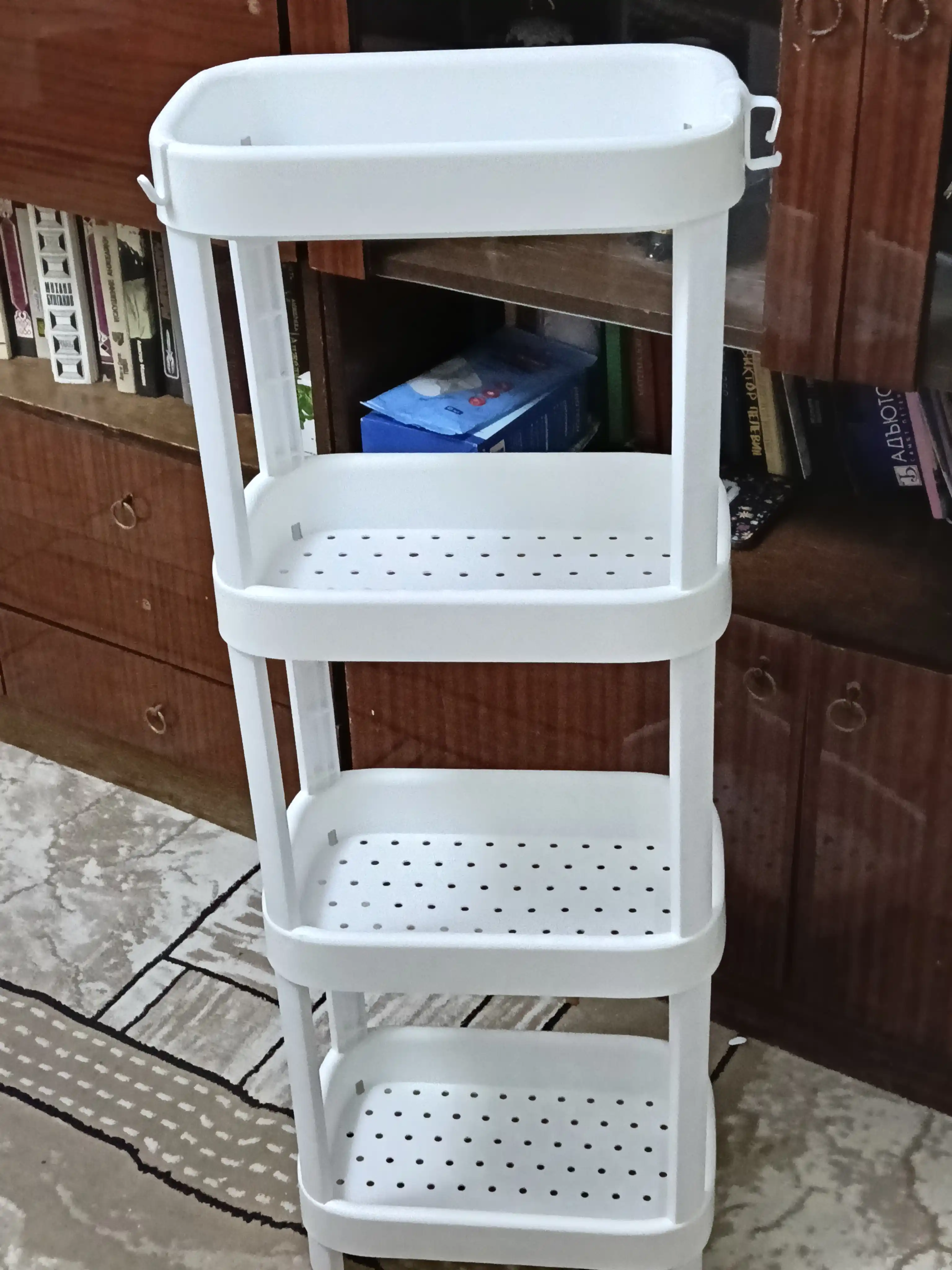 Universal burchak tokchasi,polka,etajerka 2-3-4 qavatli organayzer, saqlash uchun javon
