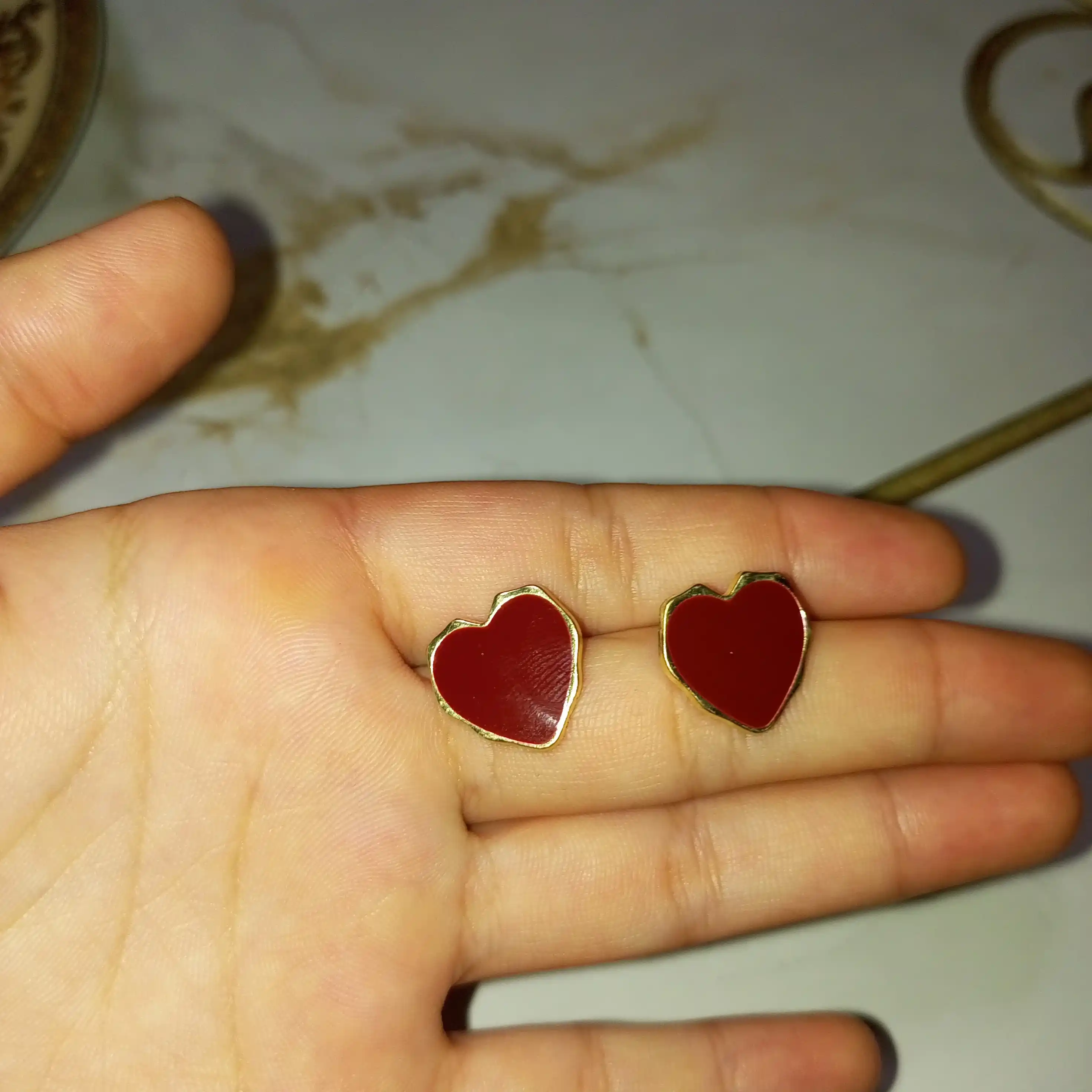 Серьги, в корейском стиле
