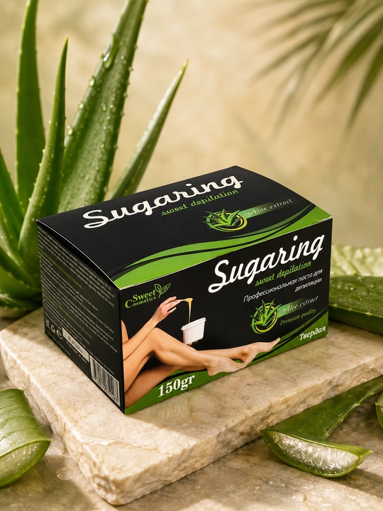 Shugaring, epilyatsiya uchun professional shakar pastasi, universal. 150 gr, 300 gr