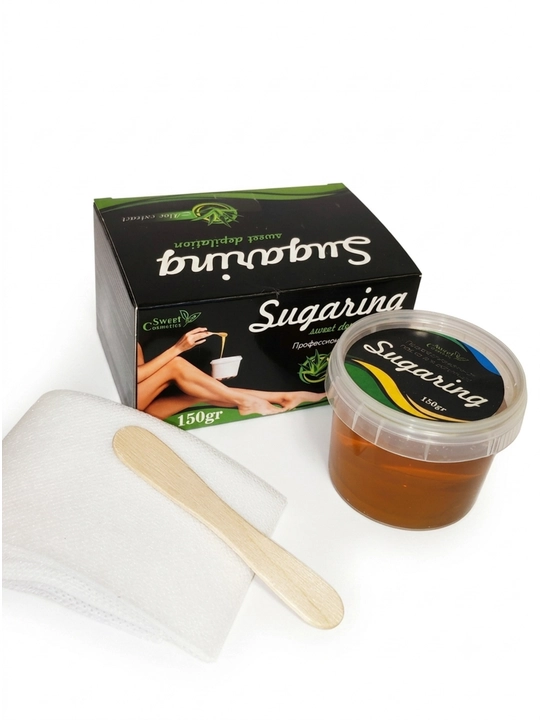 Shugaring, epilyatsiya uchun professional shakar pastasi, universal. 150 gr, 300 gr