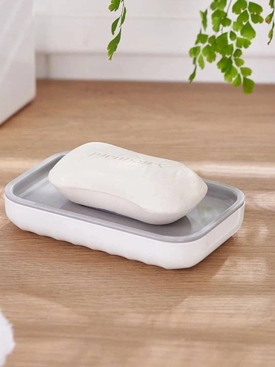 Современная мыльница со сливными отверстиями для ванной и кухни J&S HOME
