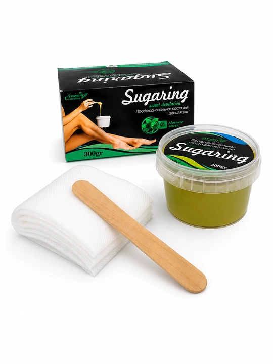 Shugaring, epilyatsiya uchun professional shakar pastasi, universal. 150 gr, 300 gr