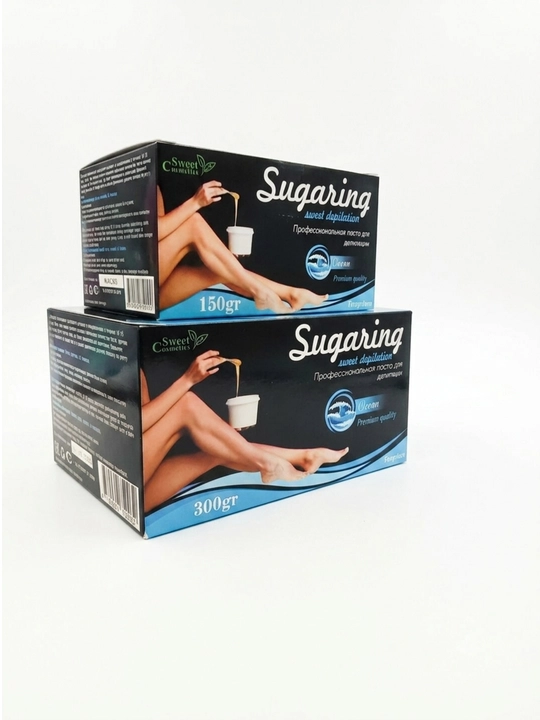 Shugaring, epilyatsiya uchun professional shakar pastasi, universal. 150 gr, 300 gr