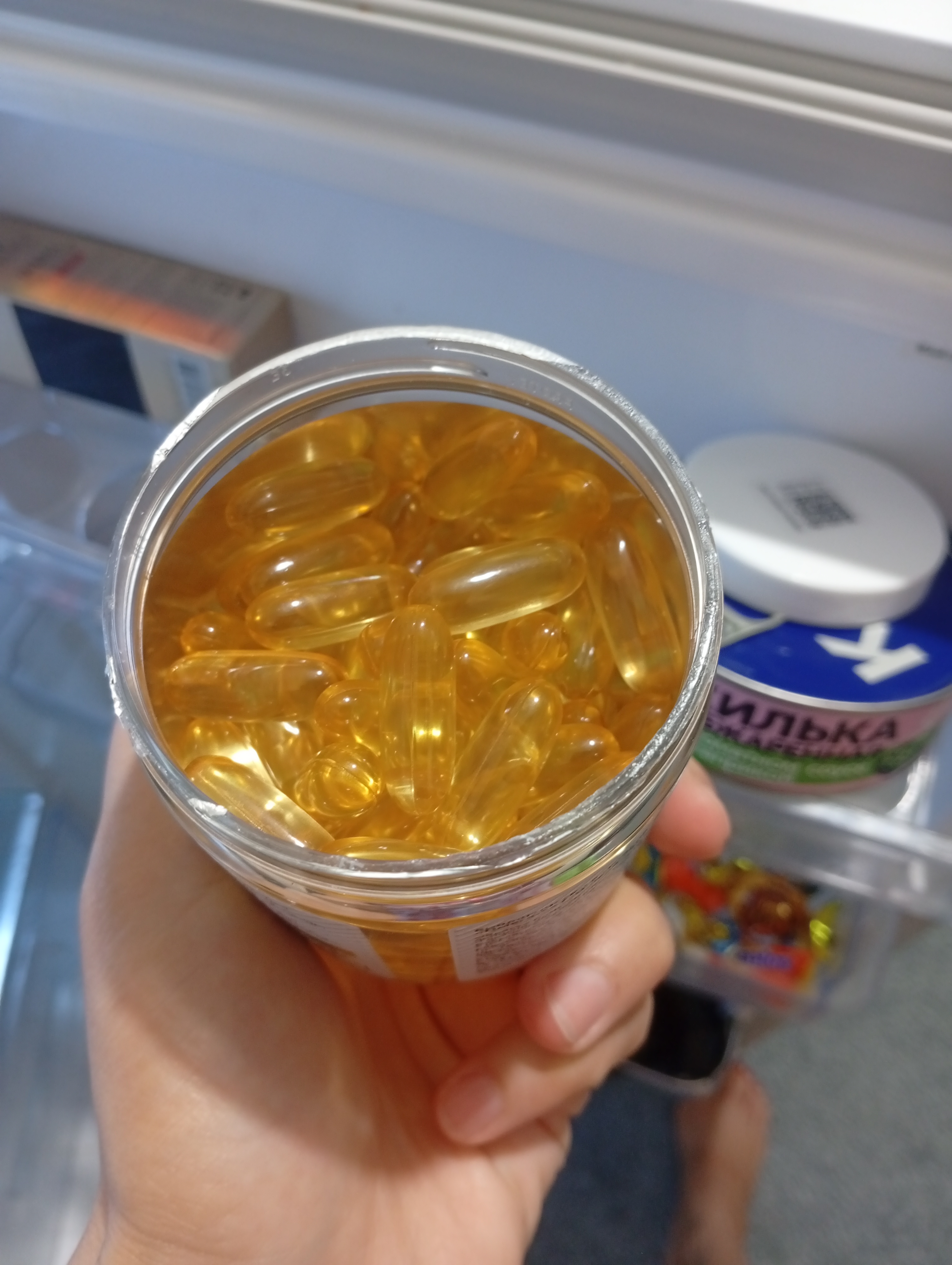 Omega-3 1WIN, рыбий жир из анчоусов, витамины для сердца, мозга и иммунитета, 900 мг
