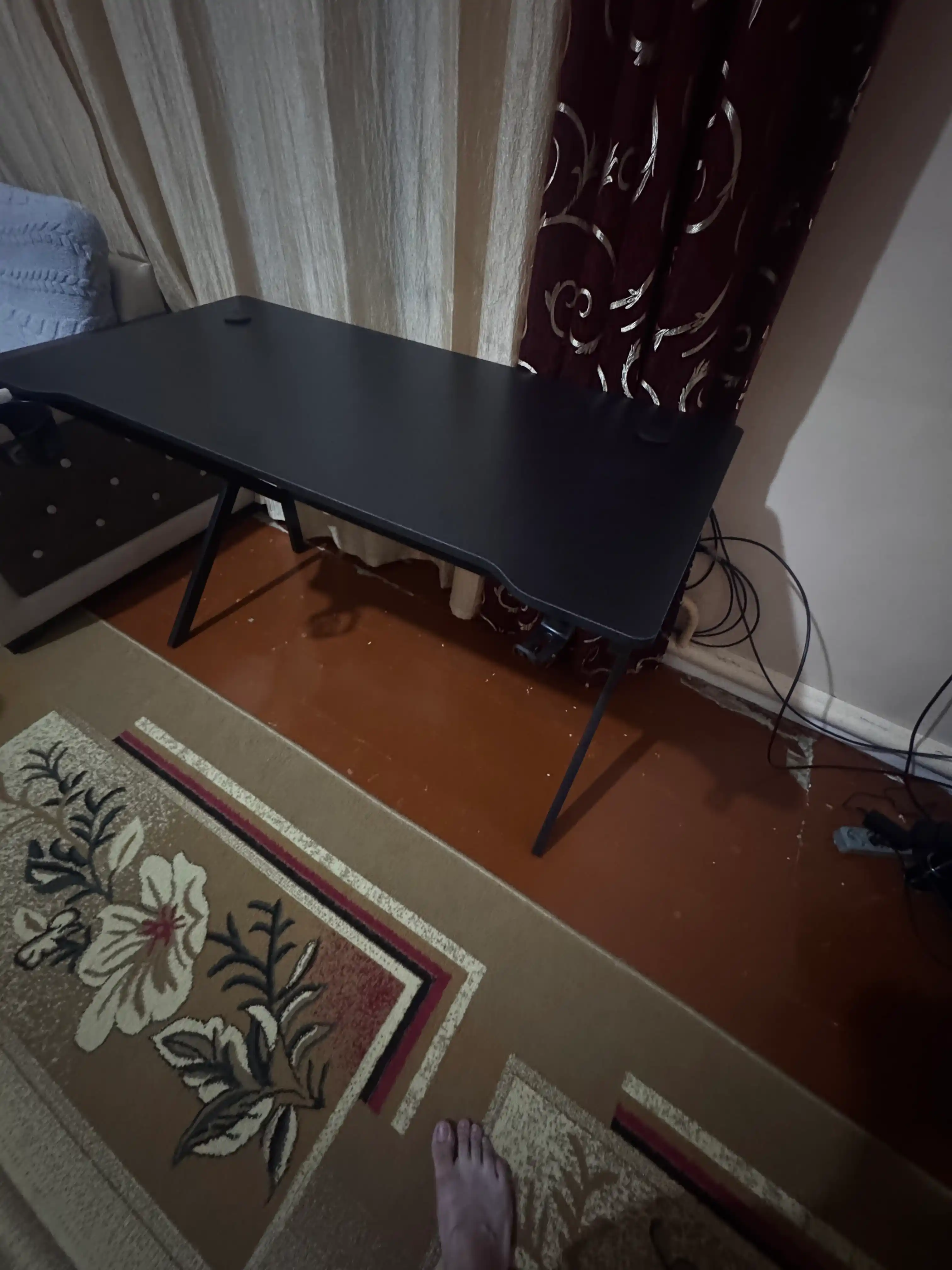 Игровой компьютерный стол, письменный стол для офиса и учебы, рабочий стол для ноутбука