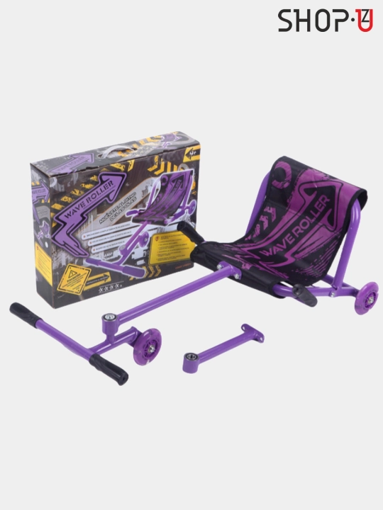 4 yoshdan katta bolalar uchun Ezy Wave Roller uch g‘ildirakli samokat-gokart