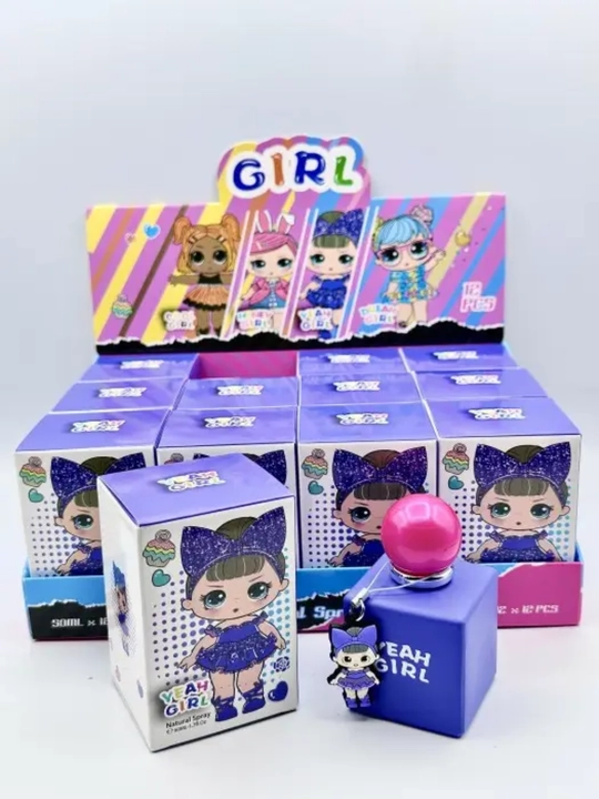 Детская парфюмированная вода «YEAH GIRL» 50 мл + Милый брелок в подарок - 