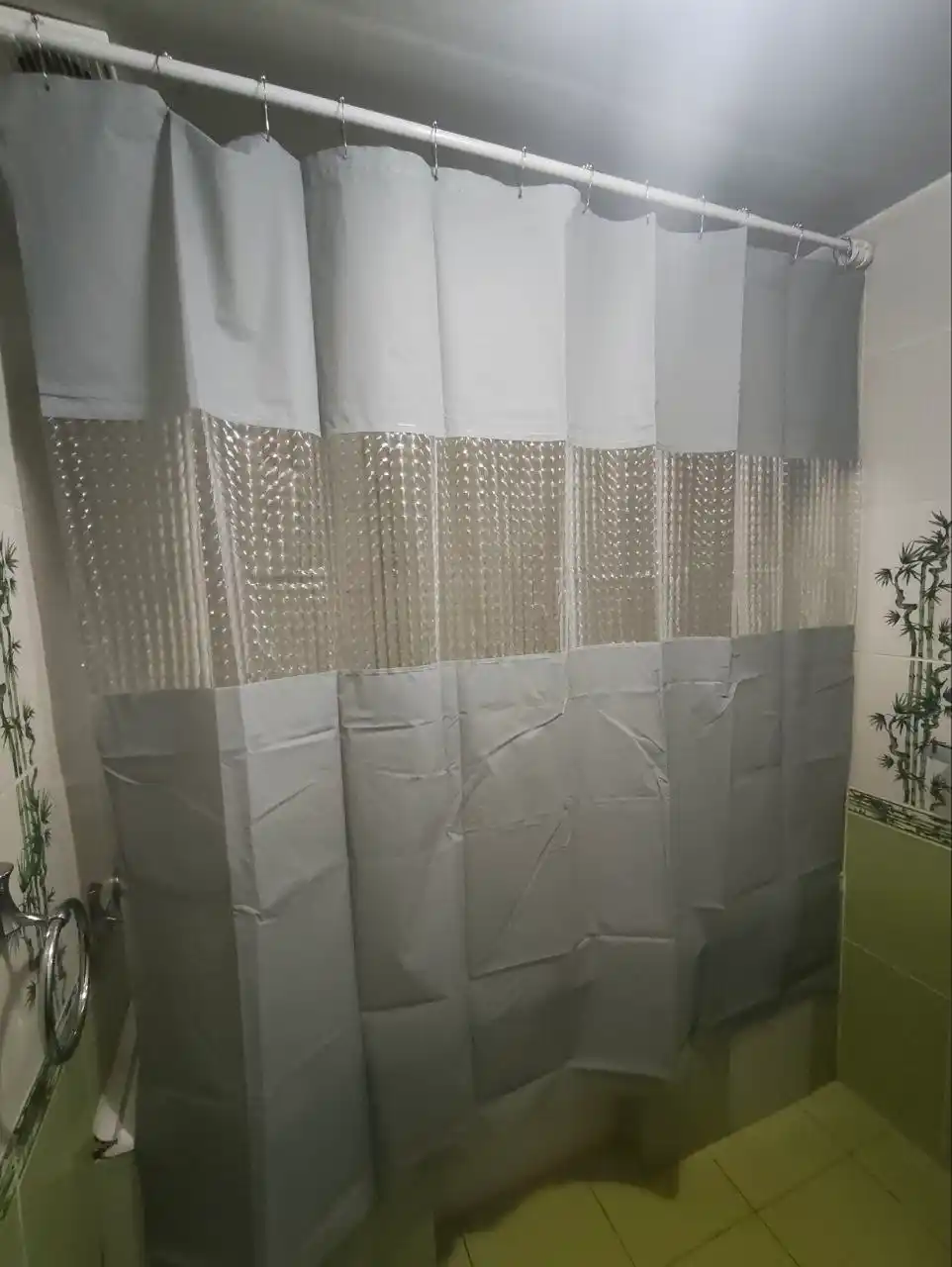 Штора для ванной комнаты и душа, плотная, водоотталкивающая, 180х180