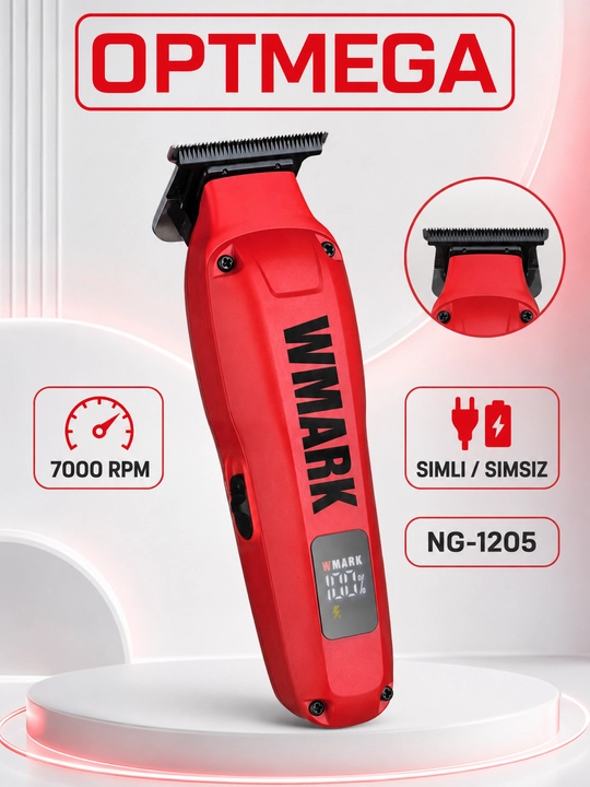 Trimmer, soch va soqol oladigan mashinka, vintage T9
