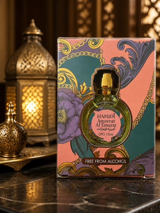 Ayollar uchun Hamidi yog‘li duxi, arab yog‘li duxi, Dubayda ishlab chiqarilgan, 15 ml - 