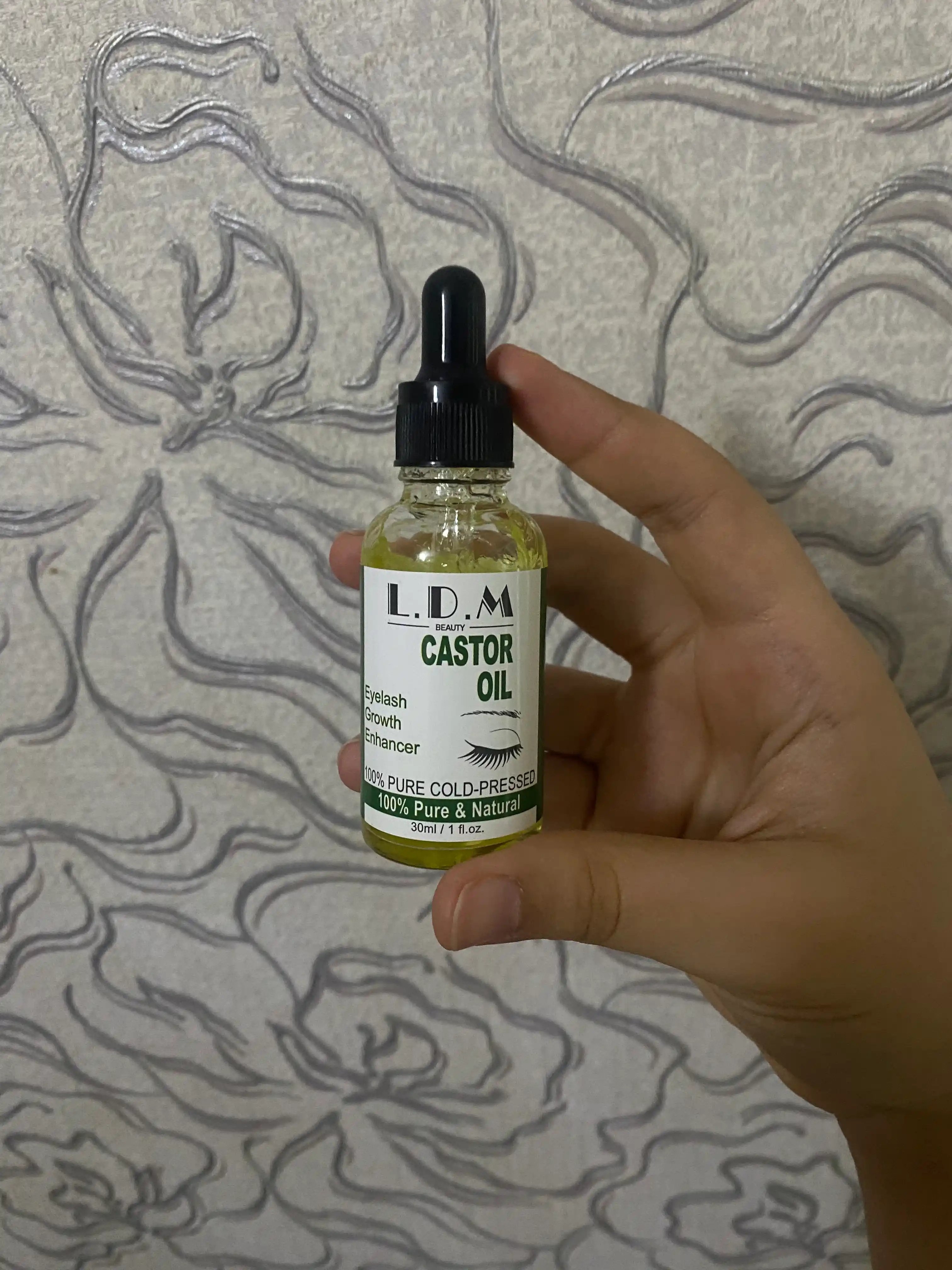 YMX kastor moyi 30 ml — kiprik va qosh uchun kastor yog‘i, qosh va kiprik parvarishi