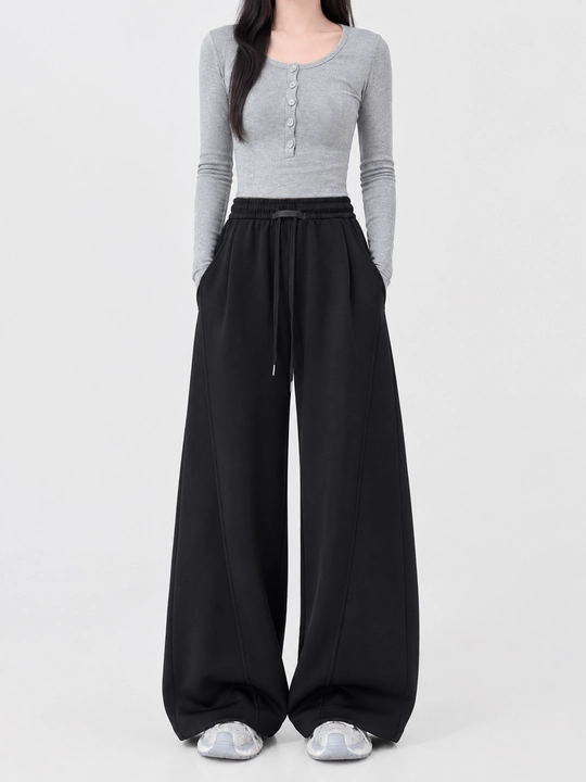 Ayollar palazzo shimi, keng, baland belli, klassik uslubda — ELLY FASHION