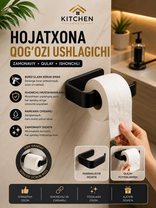 Hojatxona qog‘ozi ushlagichi