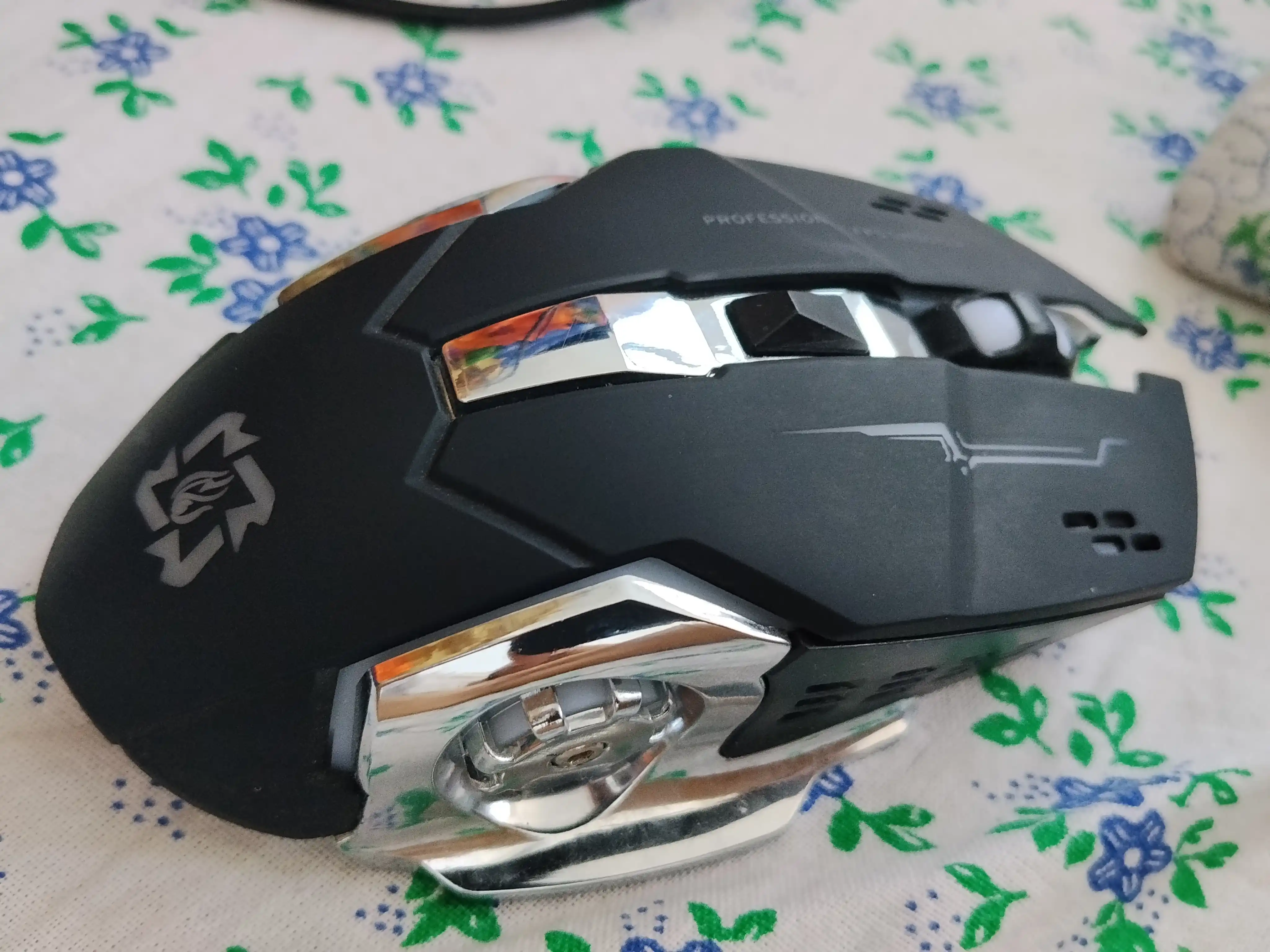 Simsiz kompyuter sichqonchachi, tovushsiz, RGB, Bluetooth