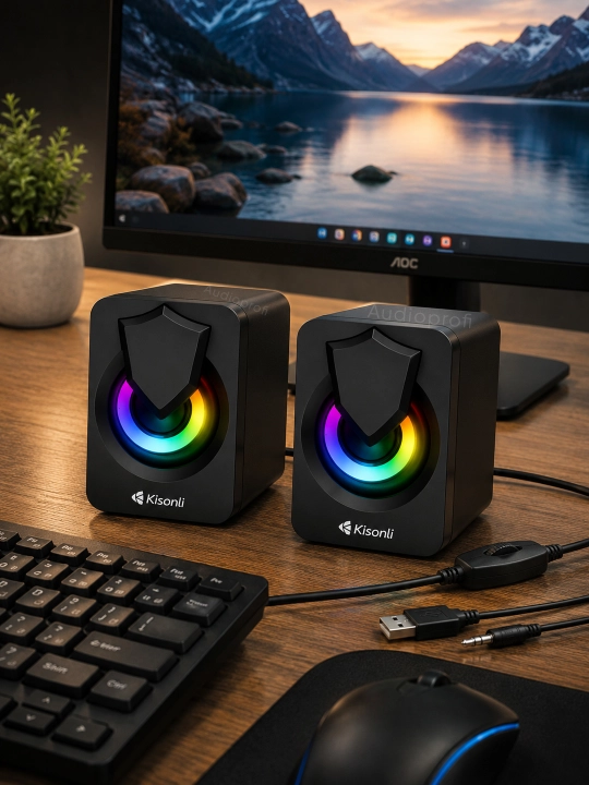 Kolonkalar kompyuter va noutbuklar uchun, 6 vt, USB 2.0