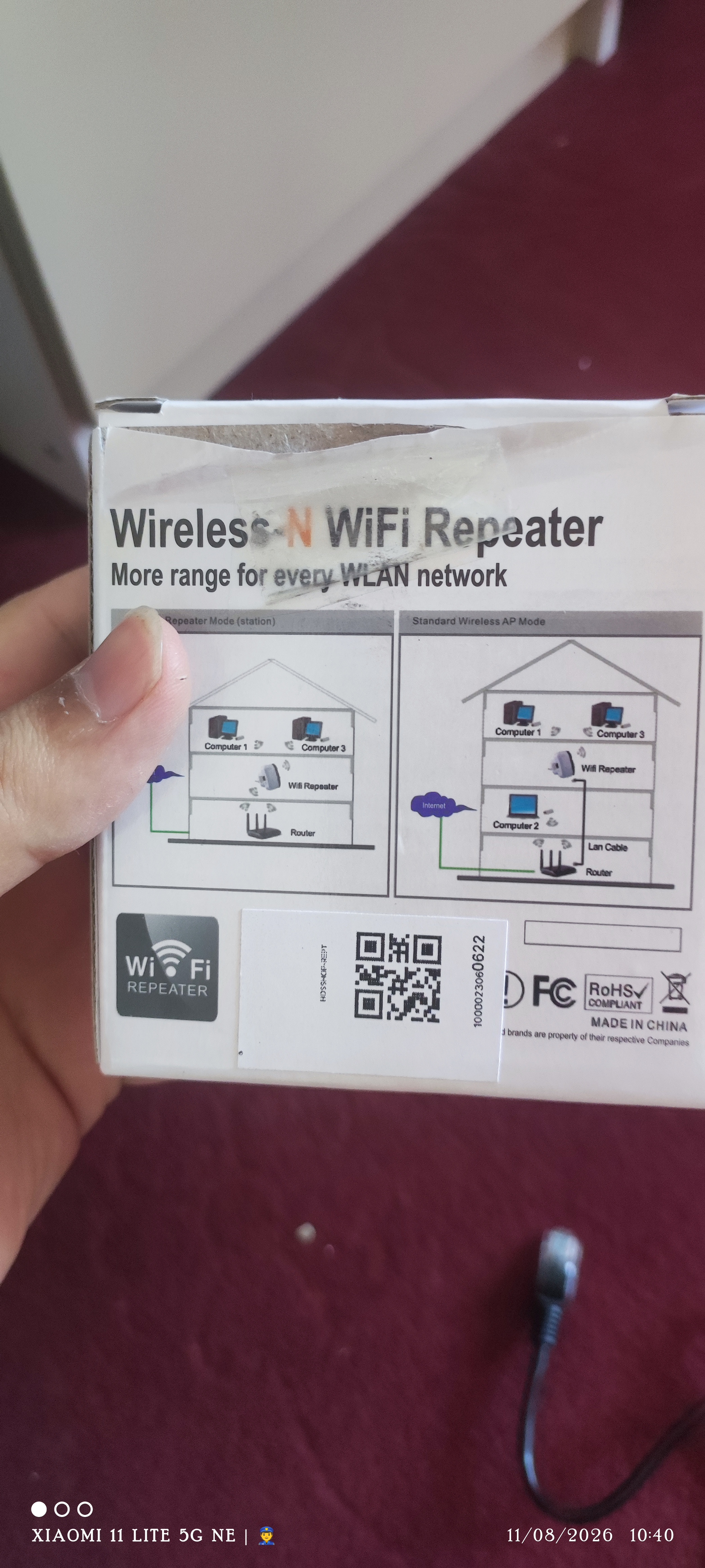 Simsiz Wi-Fi, signal kuchaytirgichi, repiter