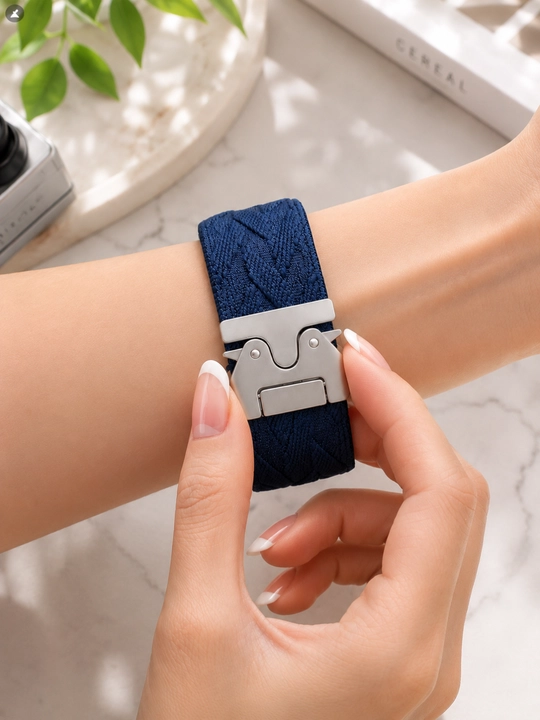 Нейлоновый ремешок для Apple Watch 42/44/45/46/49 мм, лёгкий, удобный и стильный
