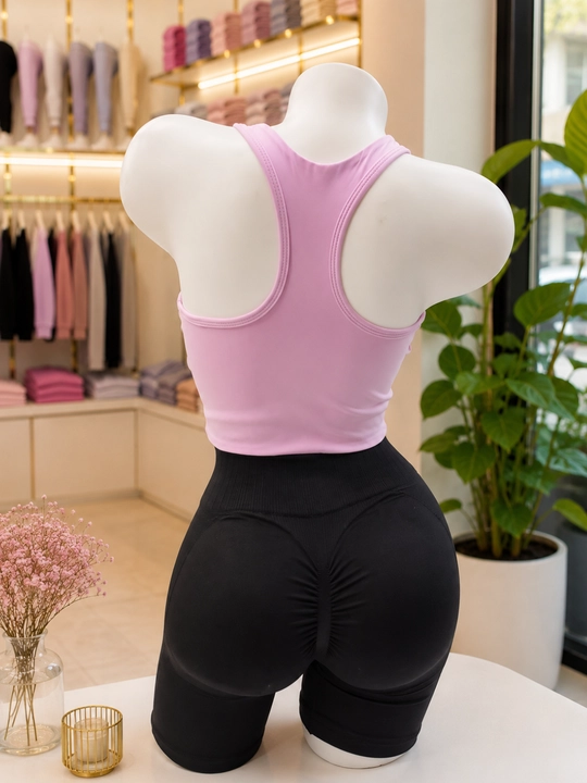 Ayollar fitnes topigi, yoga top, qulay sport kiyimi