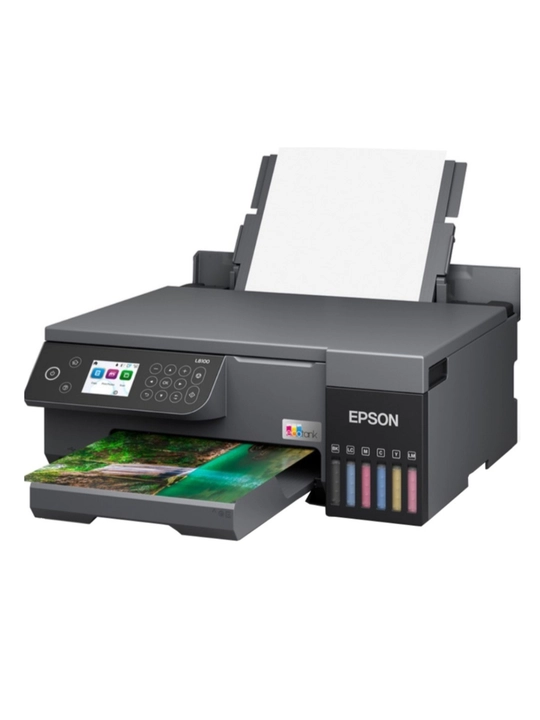 Epson L8100 MFP, A4 rangli printer, skaner, kopir, WiFi, 6 rang, foto chop etish