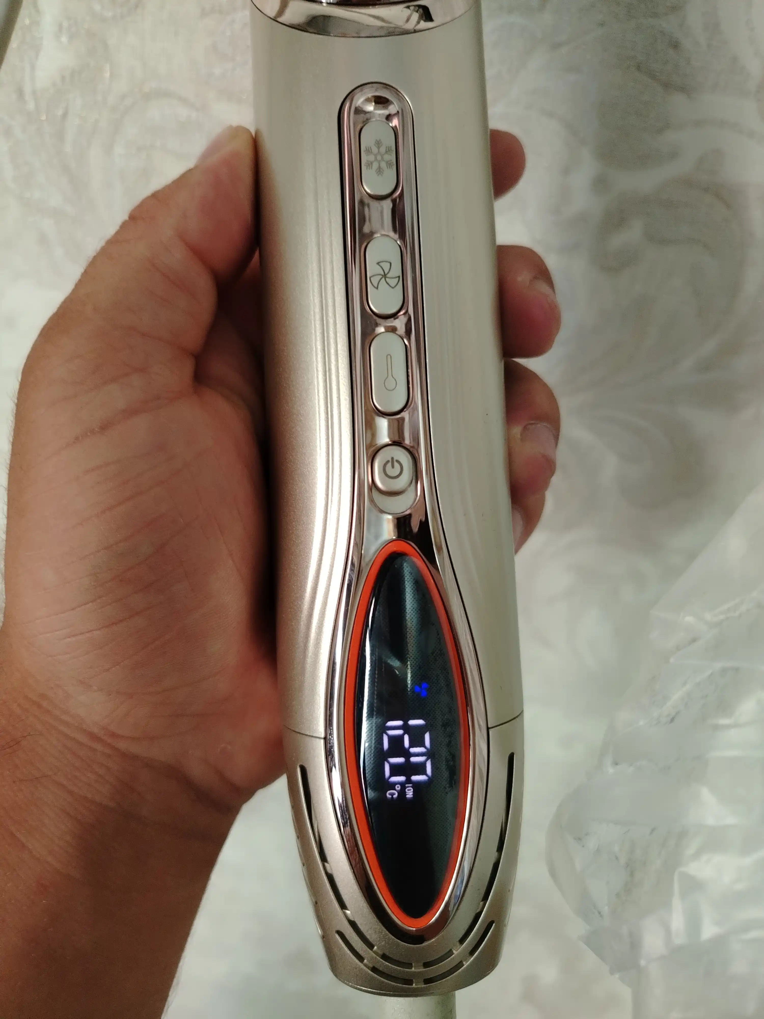 Фен стайлер Dyson MAC-1600W, дайсон для укладки волос, 8 в 1, с LED дисплеем