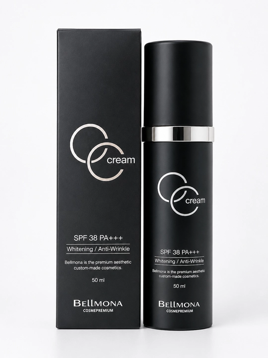 Крем для лица с осветляющим и антивозрастным уходом Bellmona CC Cream, SPF 38, PA+++, 50 м