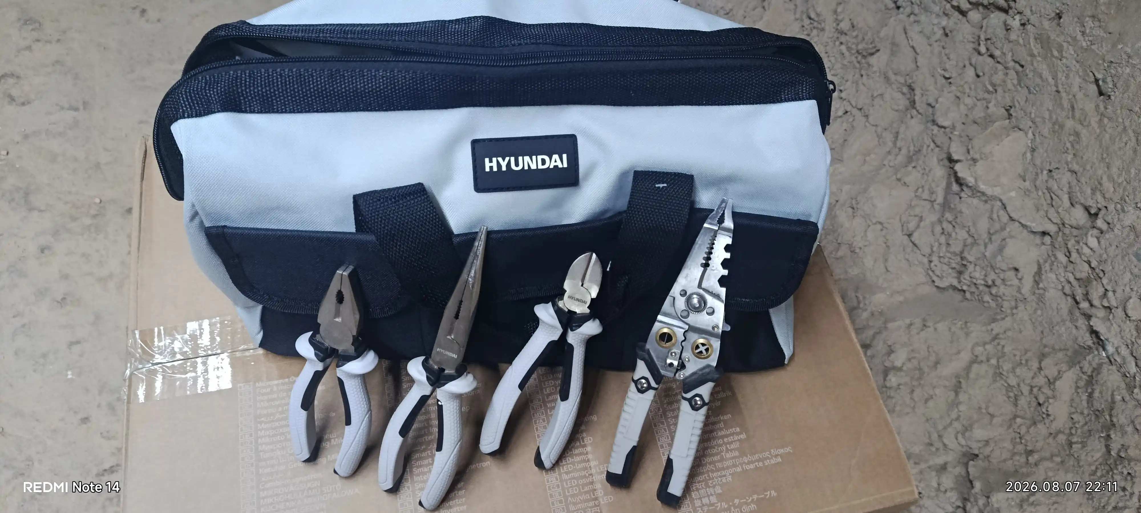 Ombir 6/8 dyumli , mustahkamlangan, 45 po‘latdan yasalgan HYUNDAI