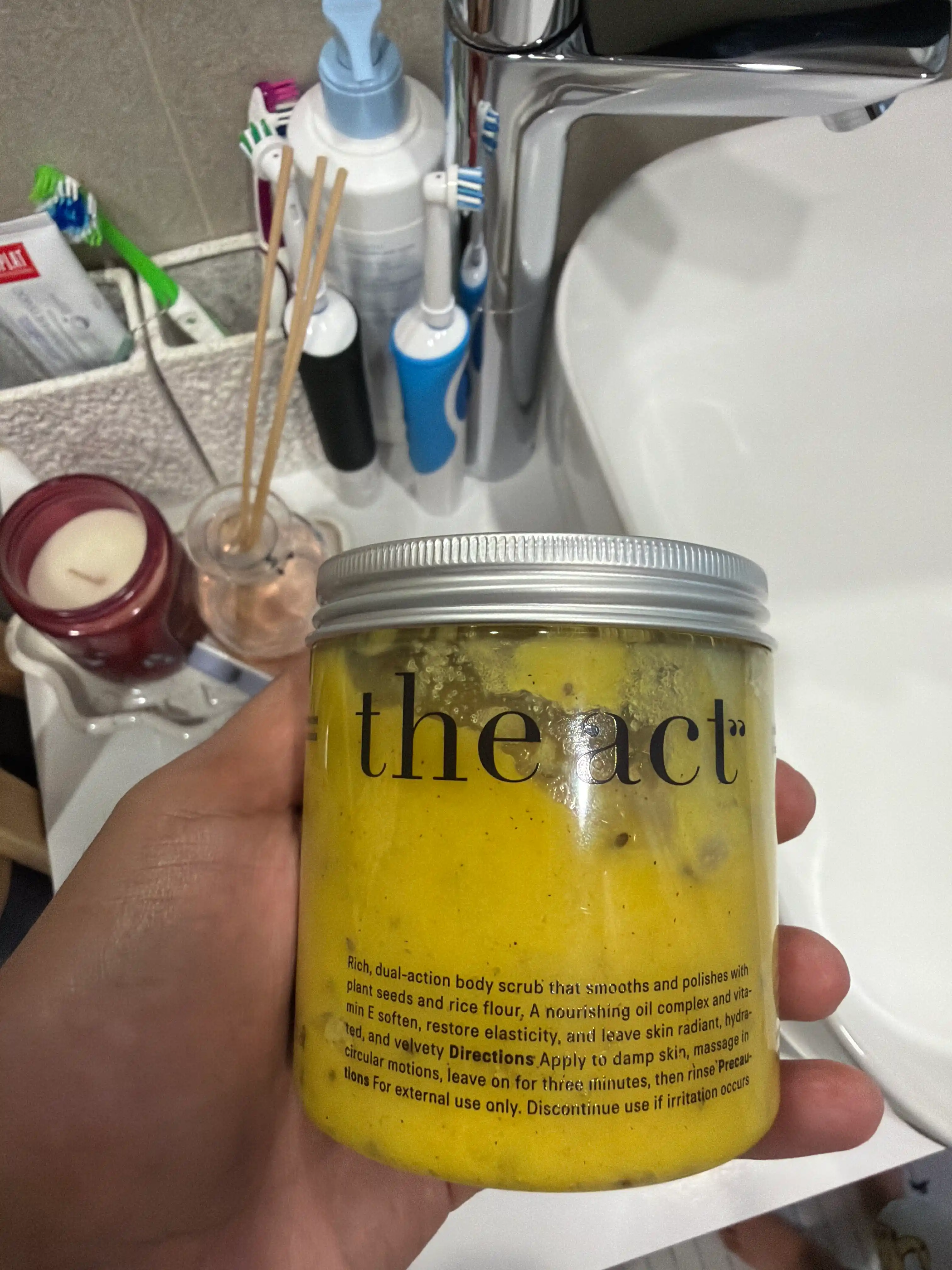 Скраб для тела The Act: кофейный, шоколад, кокос, соль,винный, манго, сахарный скраб-слайм