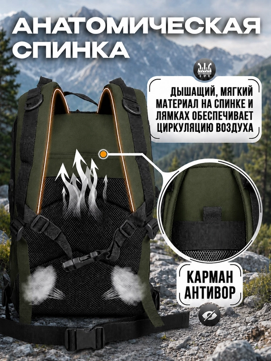 Рюкзак тактический, мужской дорожный, для военных, туристический рюкзак, военная сумка