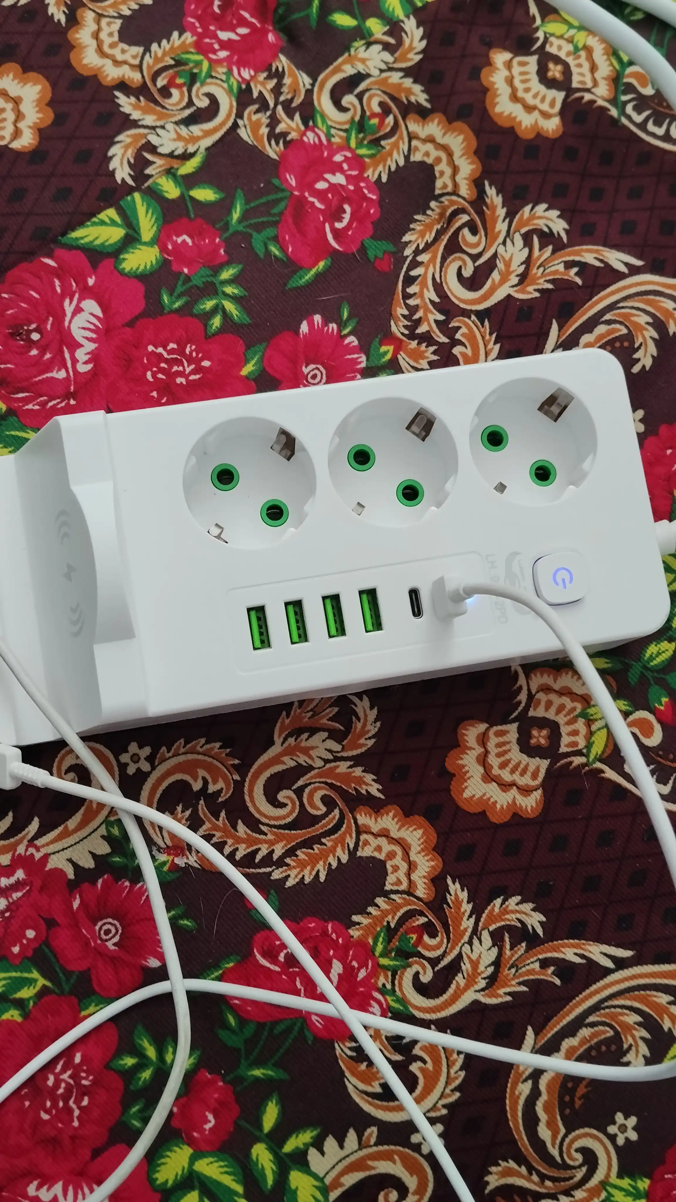 Сетевой фильтр, беспроводная зарядка, USB, Type-C удлинитель, тройник, переноска, розетка