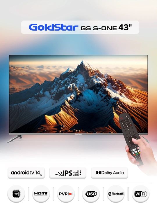 43"FULL HD GS S-ONE, Android 14 - 