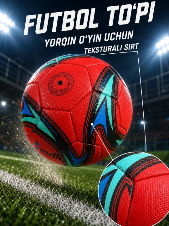 Professional futbol koptogi, 5-o'lcham, mashg'ulot va musobaqa - 