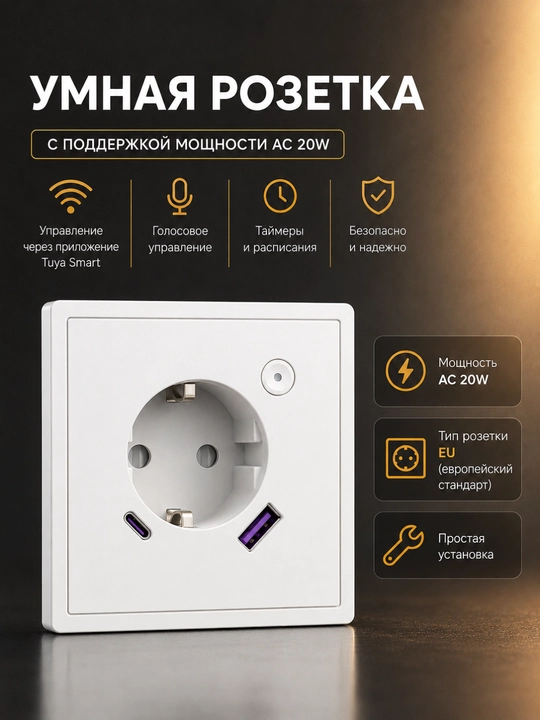 Умная розетка - 