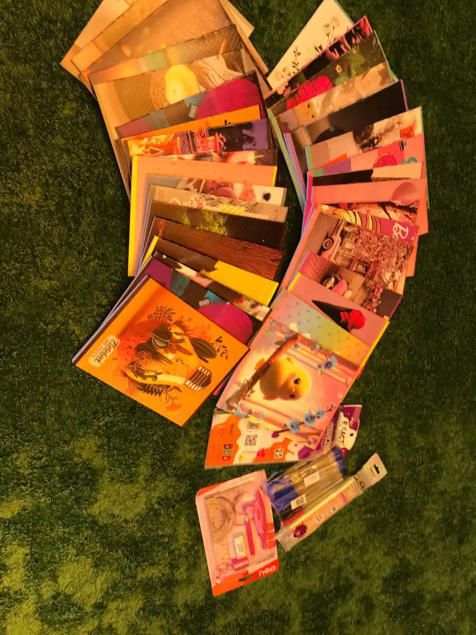 FUNSTER qora grafitli qalamlar to‘plami, 6 dona, HB, o‘chirg‘ichli, plastik, 182041