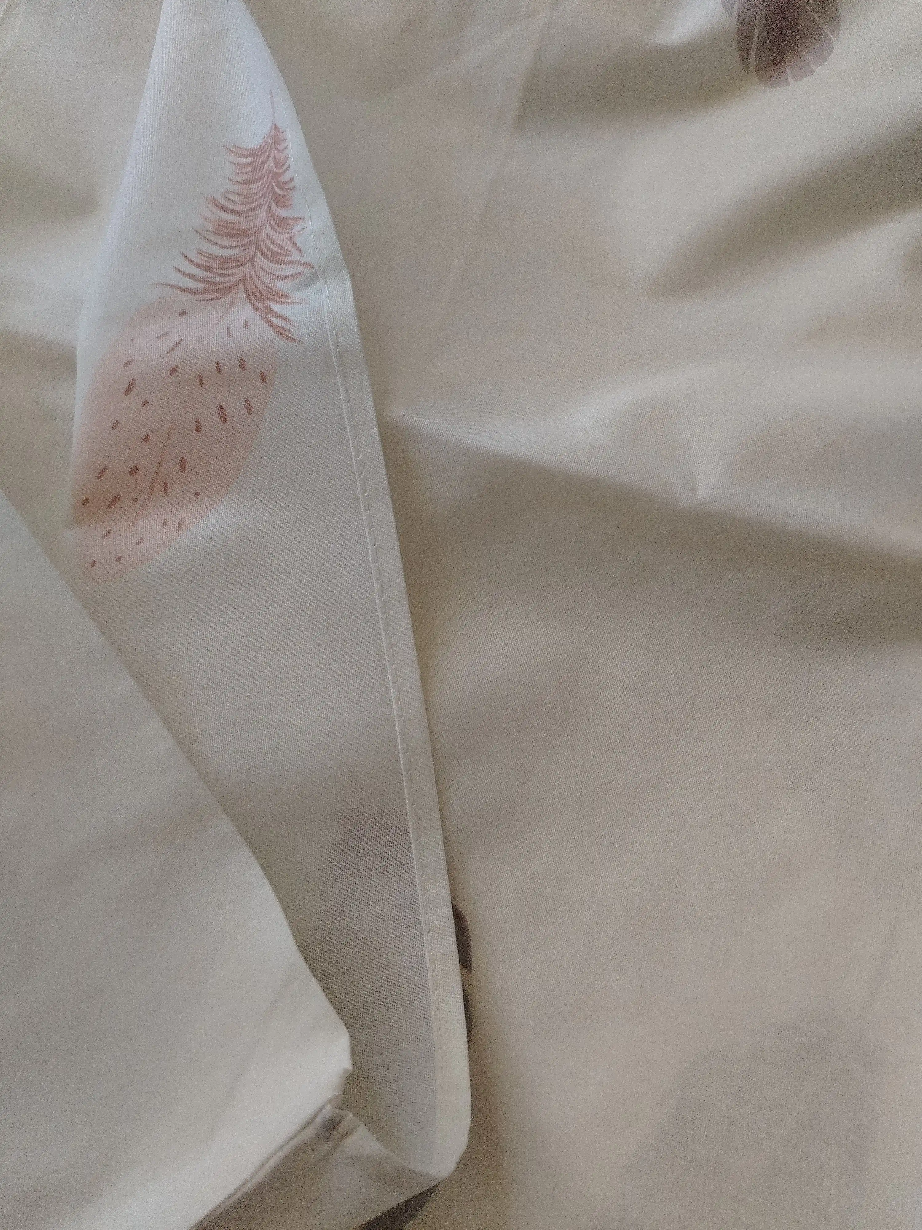 Bir kishilik va ikki kishilik choyshab to‘plami, 100% paxta, poplin, rangini yo‘qotmaydi