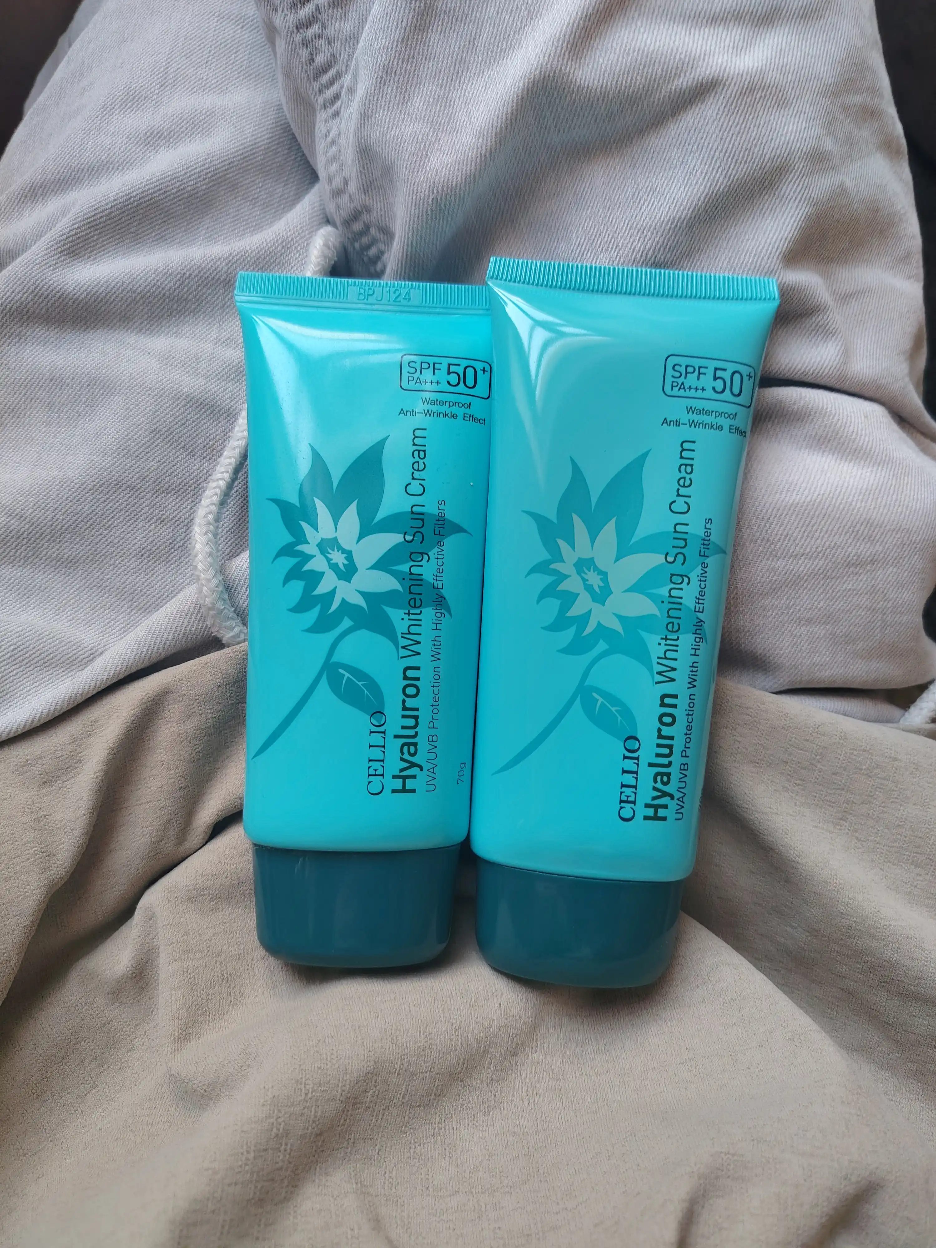 SPF 50+ yuz va tana uchun quyoshdan himoya kremi, namlantiruvchi, 70 g