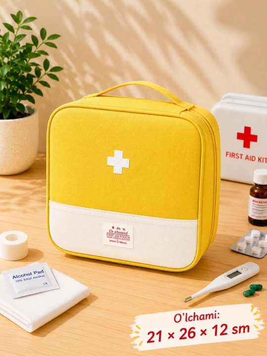 Аптечка-органайзер для лекарств, сумка для хранения медикаментов и путешествий - 