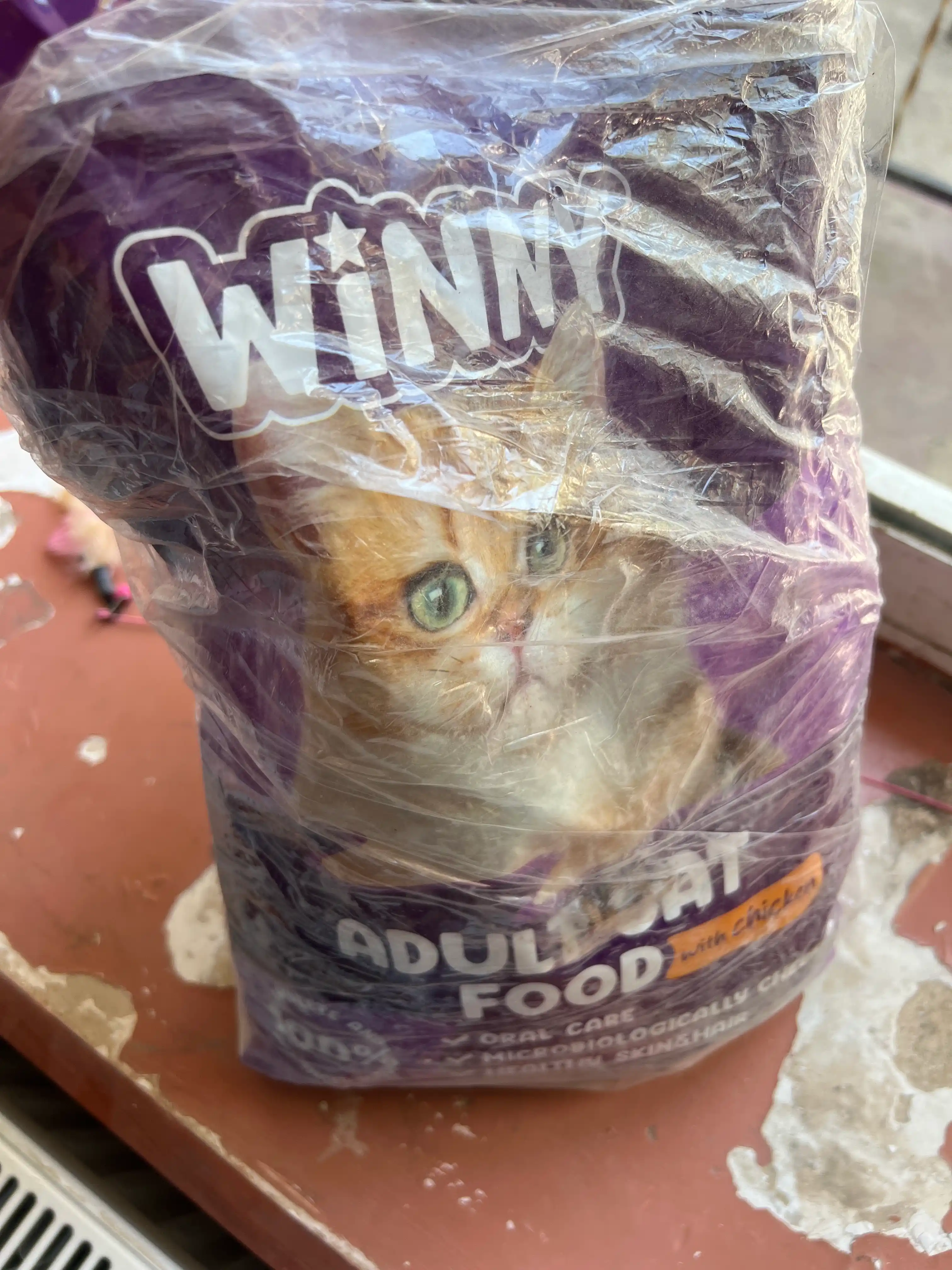 Winny сухой корм для кошек с курицей, 2кг , 10кг