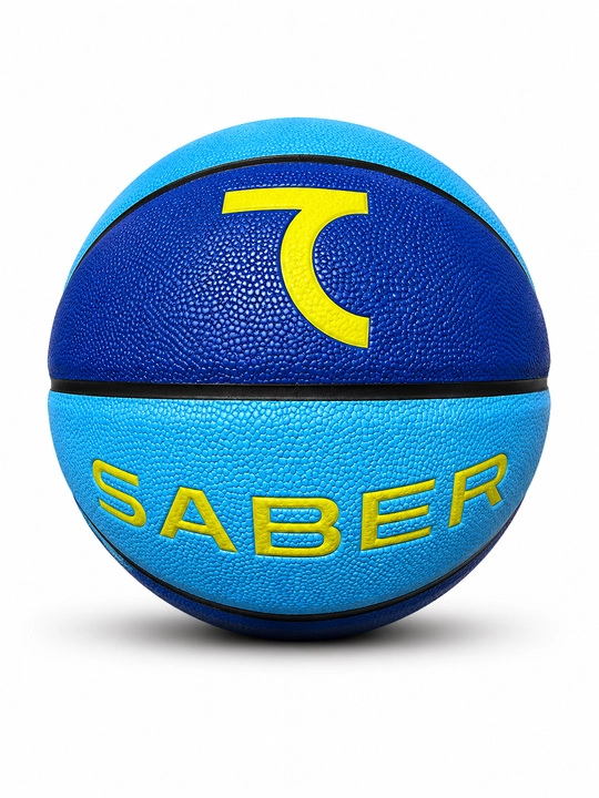 7SABER basketbol to‘pi, basketbol sport to‘pi, mashg‘ulot  uchun, mustahkam, 7-o‘lcham