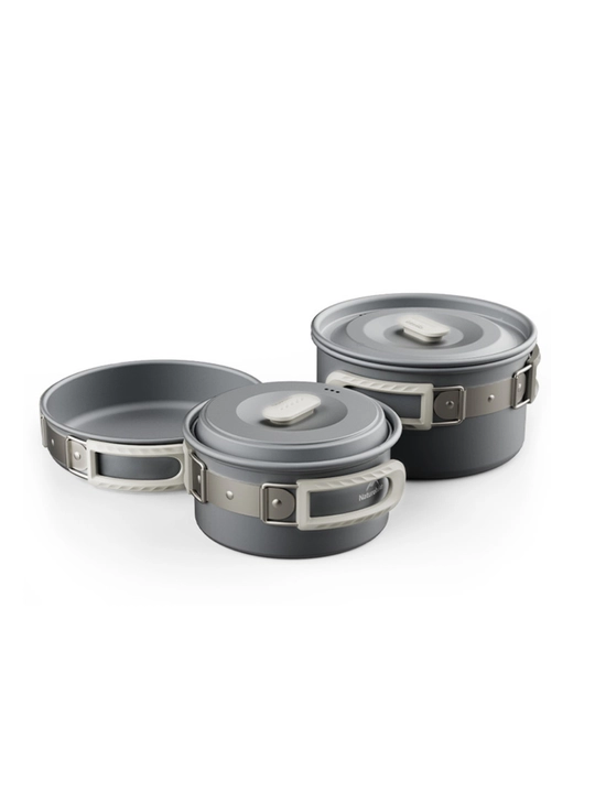Набор туристической посуды Naturehike CNK2450CF010, 2–4 человека, 1,7 л - 