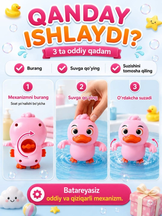 Веселые и красочные плавающие игрушки для детей, с которыми можно купаться
