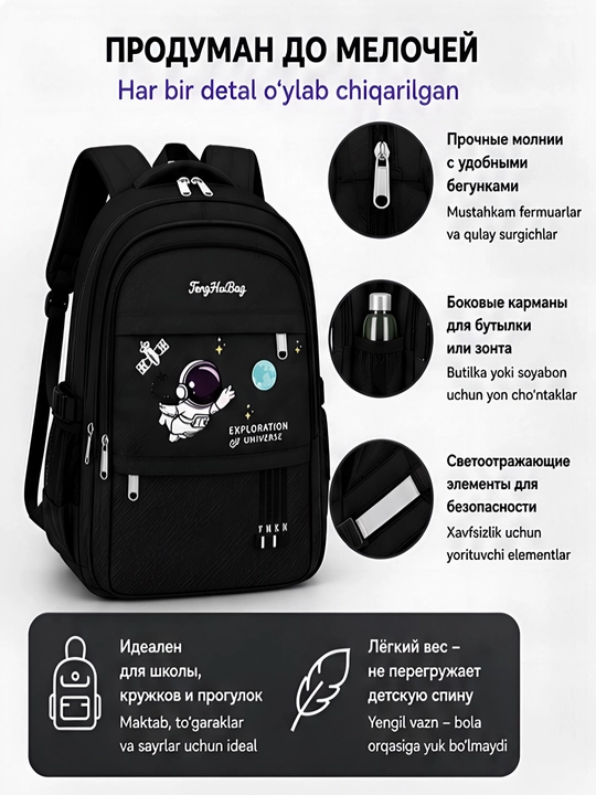 Рюкзак для школы ортопедический, школьный рюкзак, портфель