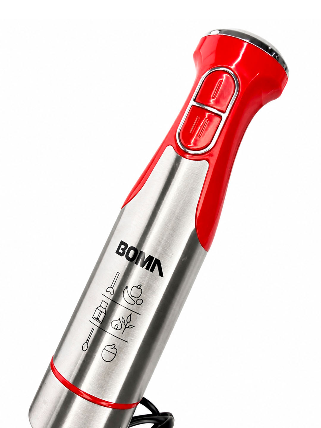 Qo'l blenderi 4 in 1, quvvati 300-1000W BOMA, ko‘p funksiyali blender, metall pogrujnoy