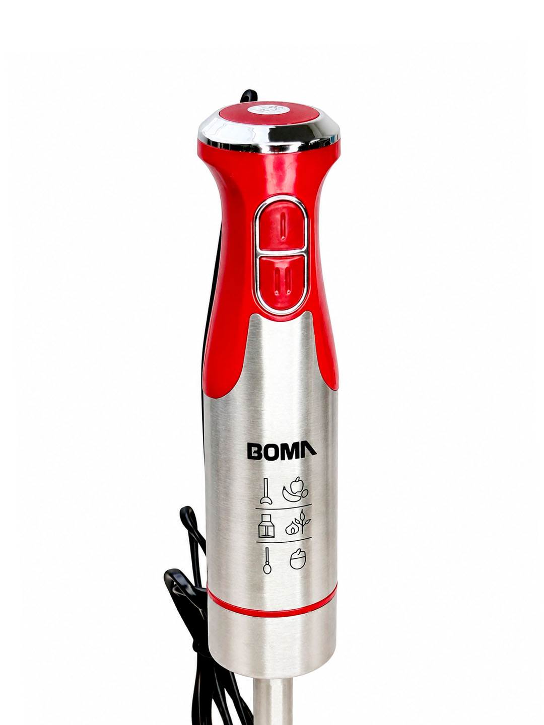 Qo'l blenderi 4 in 1, quvvati 300-1000W BOMA, ko‘p funksiyali blender, metall pogrujnoy