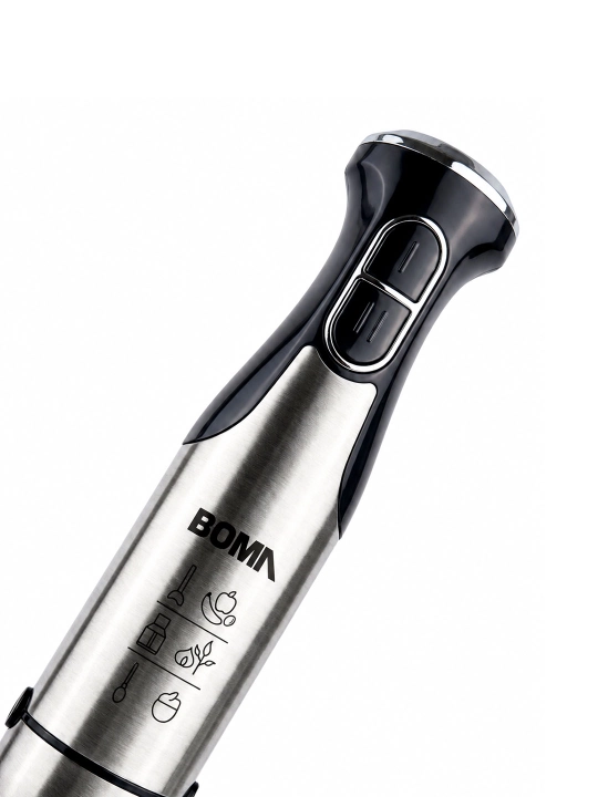 Qo'l blenderi 4 in 1, quvvati 300-1000W BOMA, ko‘p funksiyali blender, metall pogrujnoy