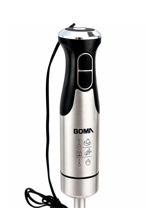 Qo'l blenderi 4 in 1, quvvati 300-1000W BOMA, ko‘p funksiyali blender, metall pogrujnoy