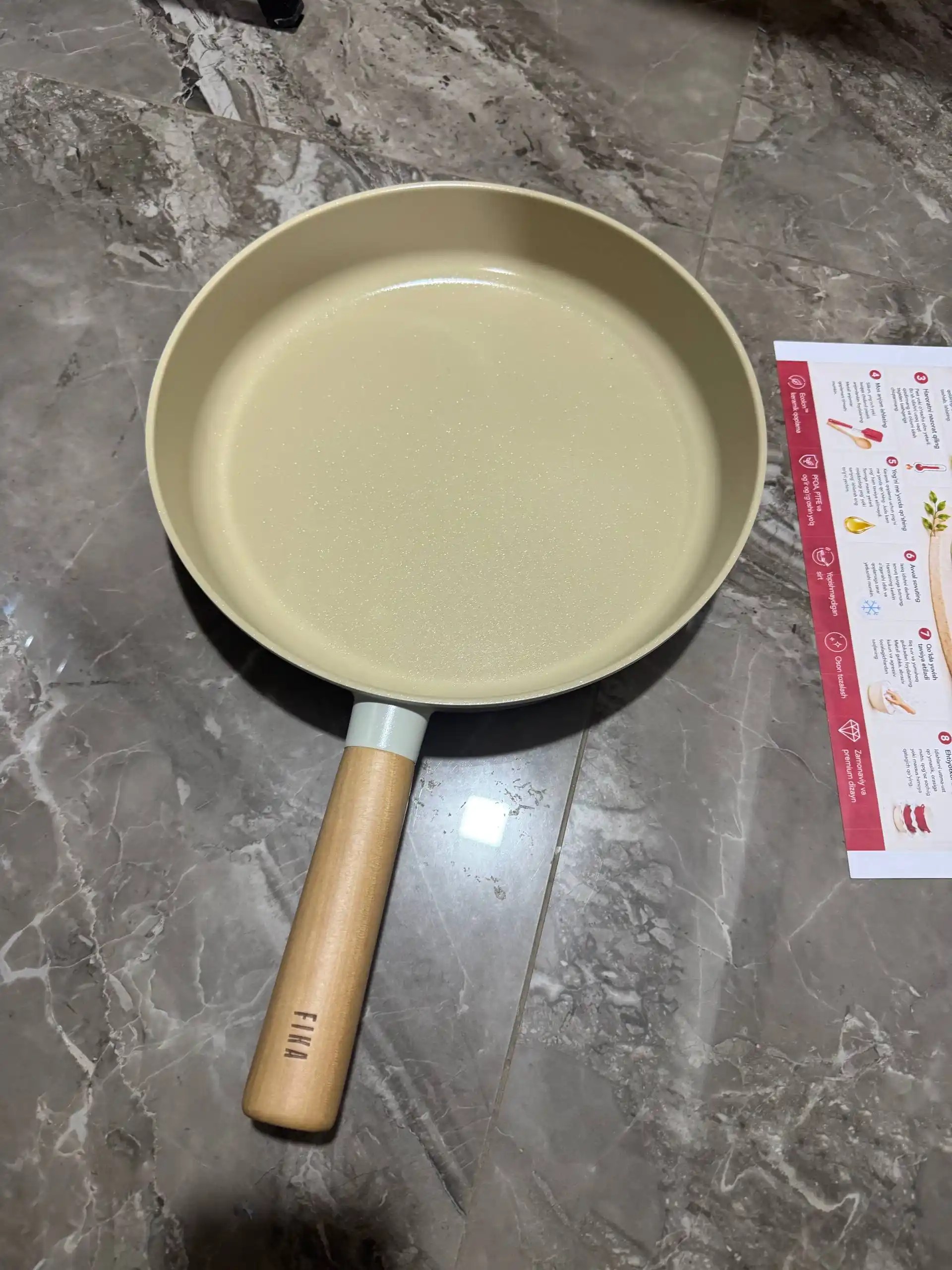 NEOFLAM FIKA Quyma alyuminiy tovalar to‘plami 24–26 sm, induksion taglik, keramika qoplama