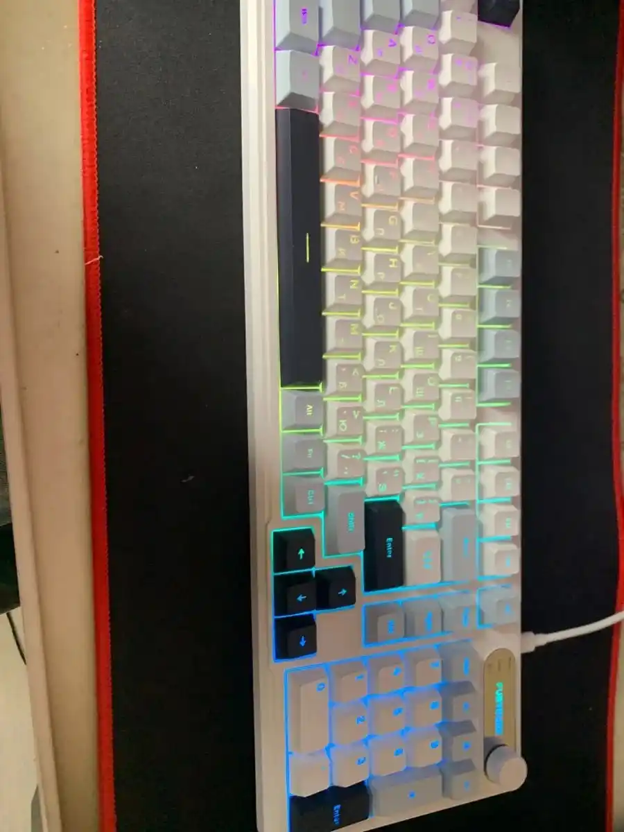 FURYCUBE IP98 o‘yin klaviaturasi RU/EN klaviaturasi, 98 ta tugma