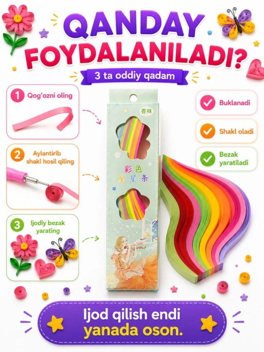Hunarmandchilik va ijodkorlik uchun momiq sinel sim, 100 dona, 7 mm